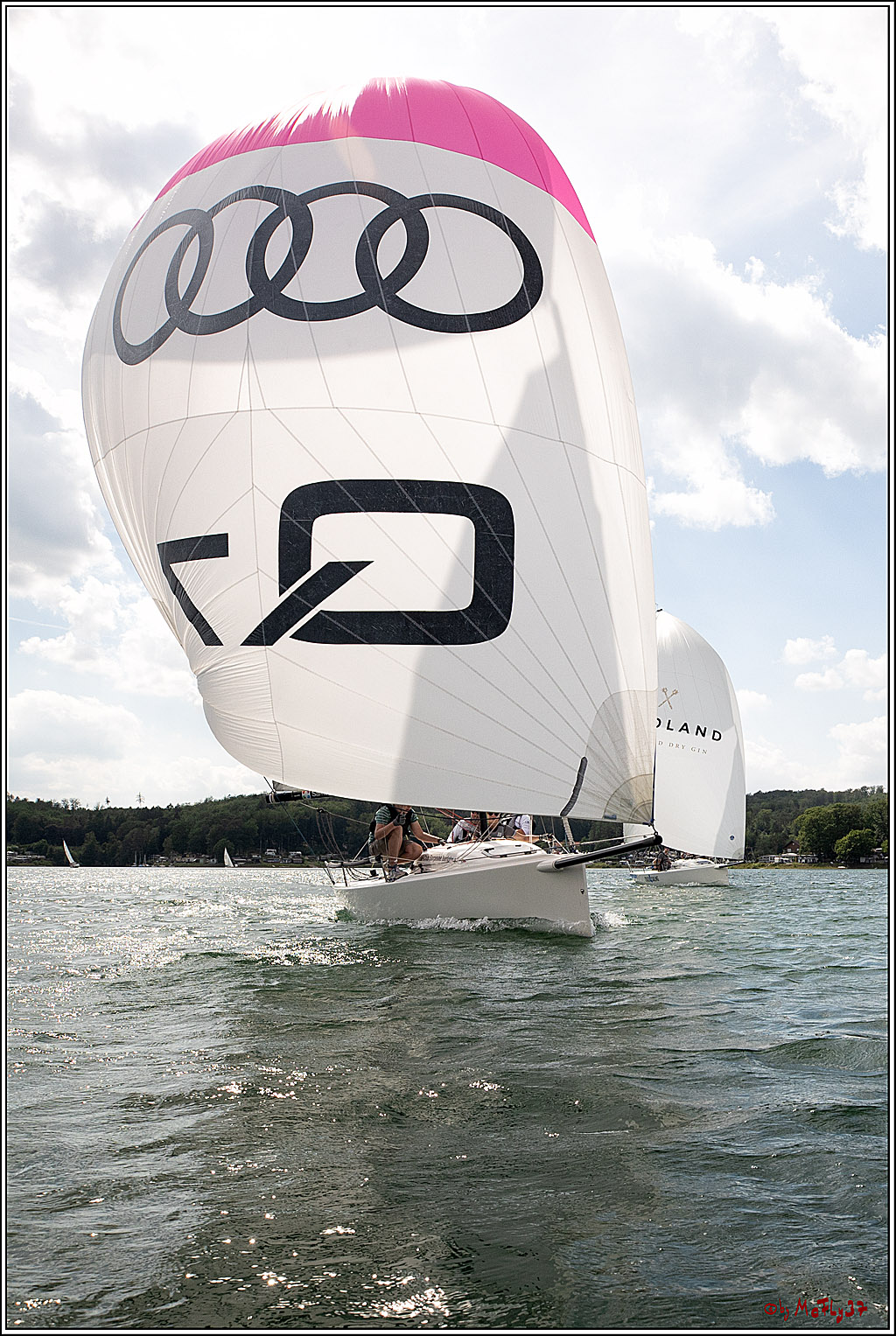 J70 - WOODLAND, 12.06.2021 Segelboot; Segeln; Woodland; Spinnaker; J70; Sorpesee; Sauerland